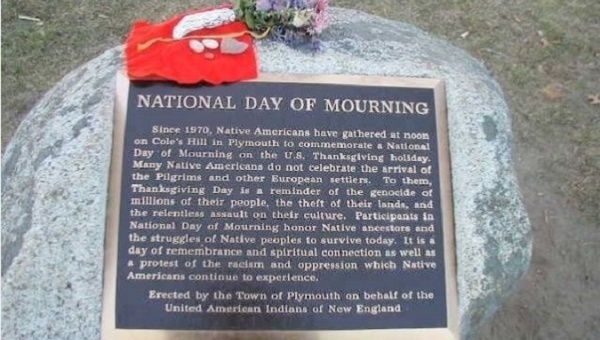 National Day of Mourning Plaque